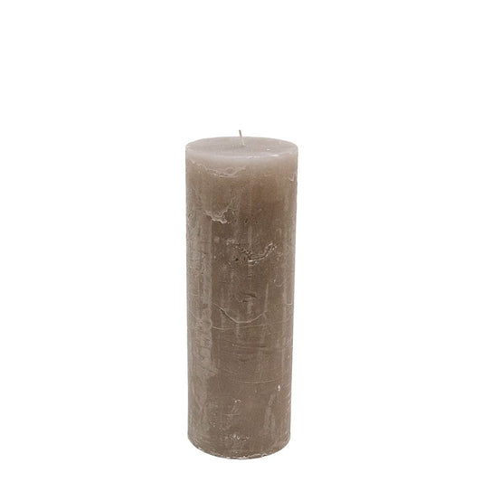 Branded by Rustik Kerze stone 7x20 cm