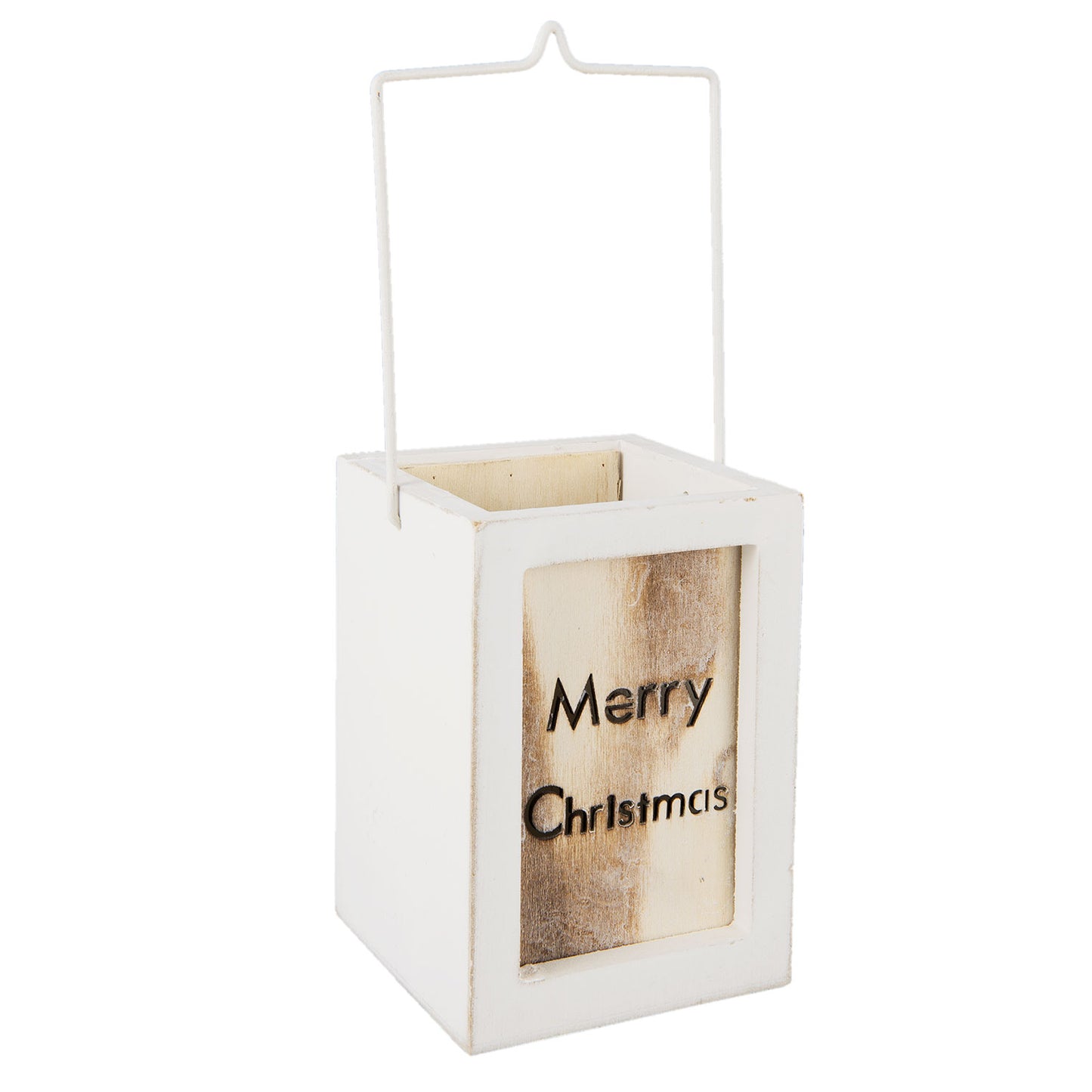 Clayre & Eef Teelichthalter Merry Christmas 6H1627