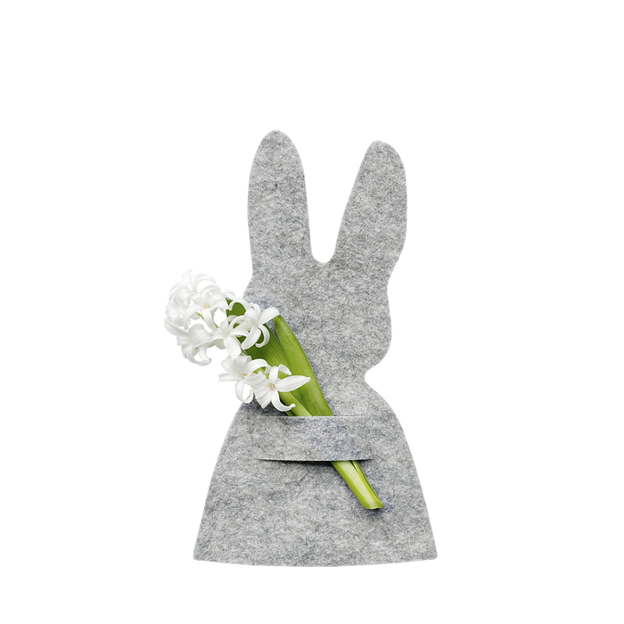 Delight Department Serviettenhalter Filzhase grau