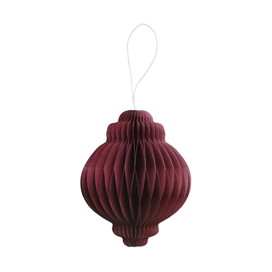 Delight Department Papierornament beerenrot Dekohänger