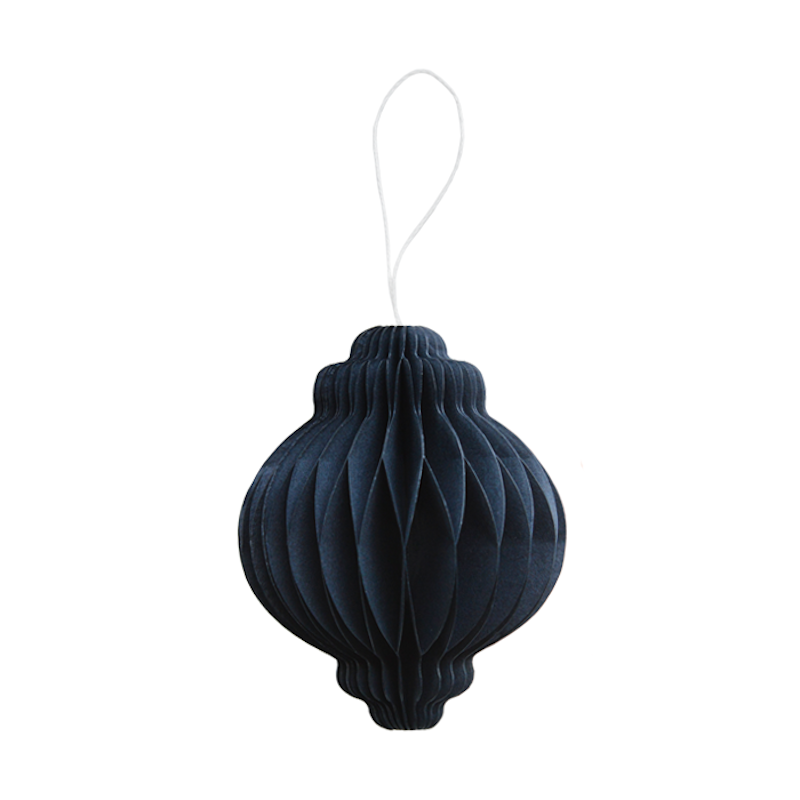 Delight Department Papierornament mitternachtsblau Dekohänger