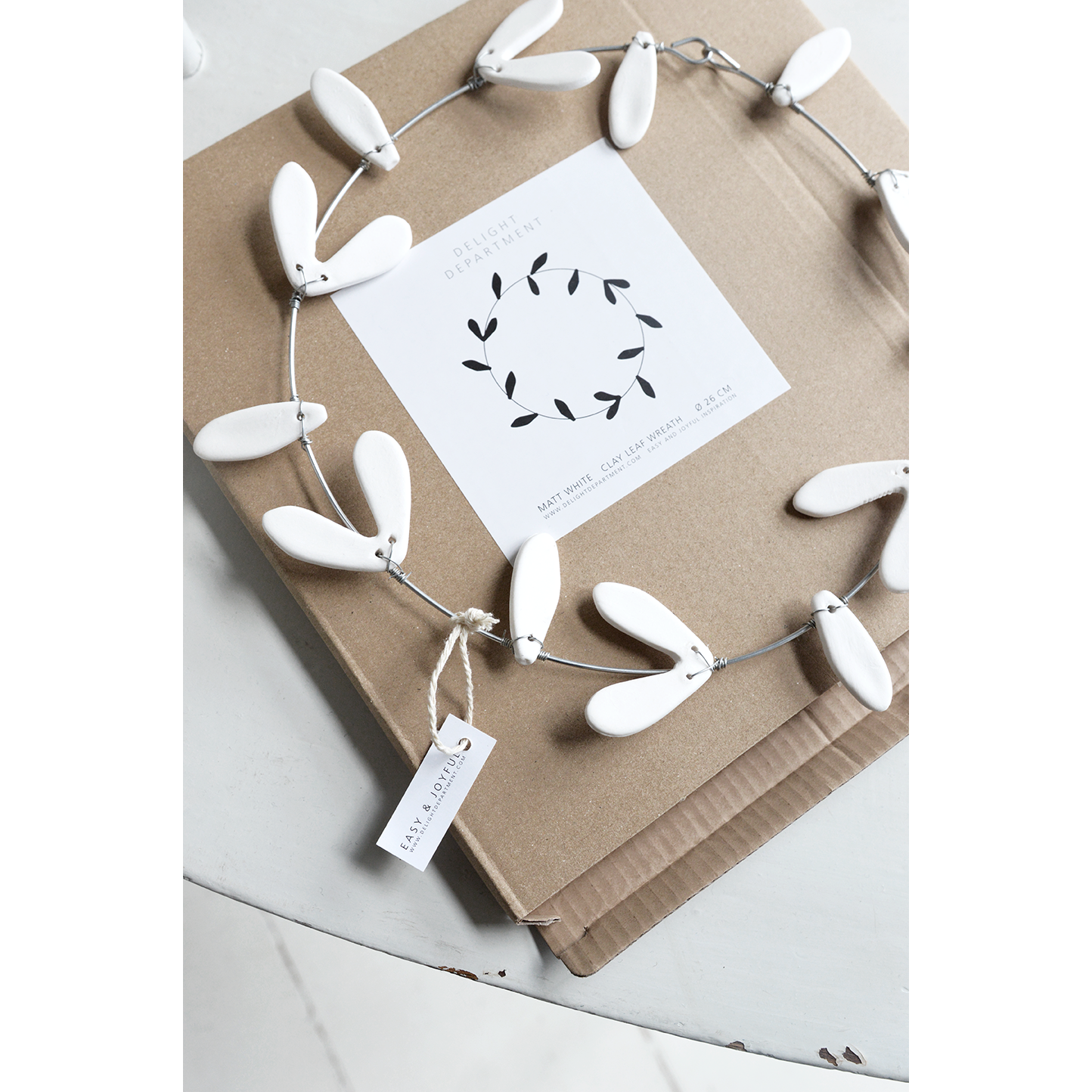 Delight Department Ton Kranz weiß