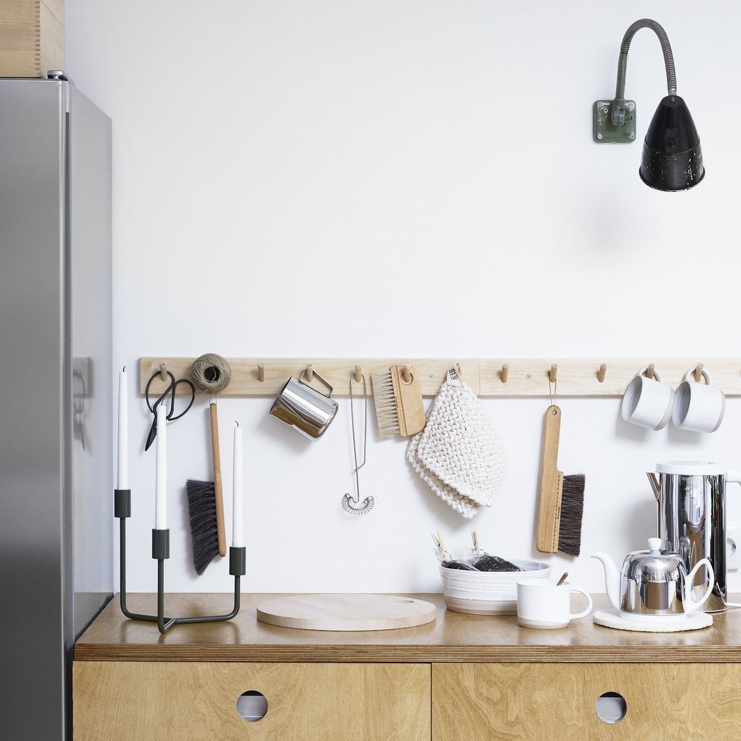 Iris Hantverk Hakenleiste mit 4 Haken