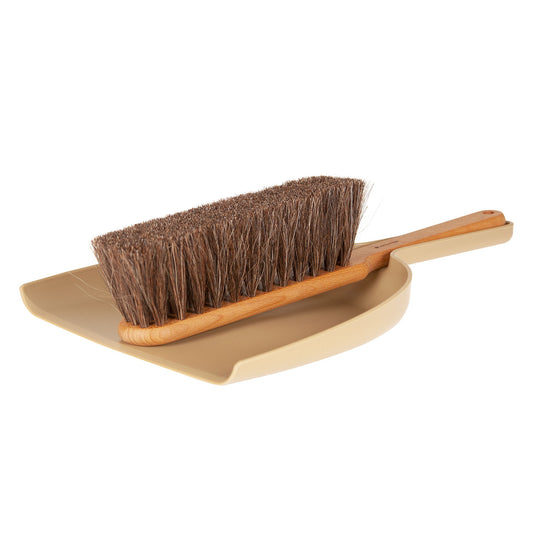 Iris Hantverk Schaufel & Besen Set ocker