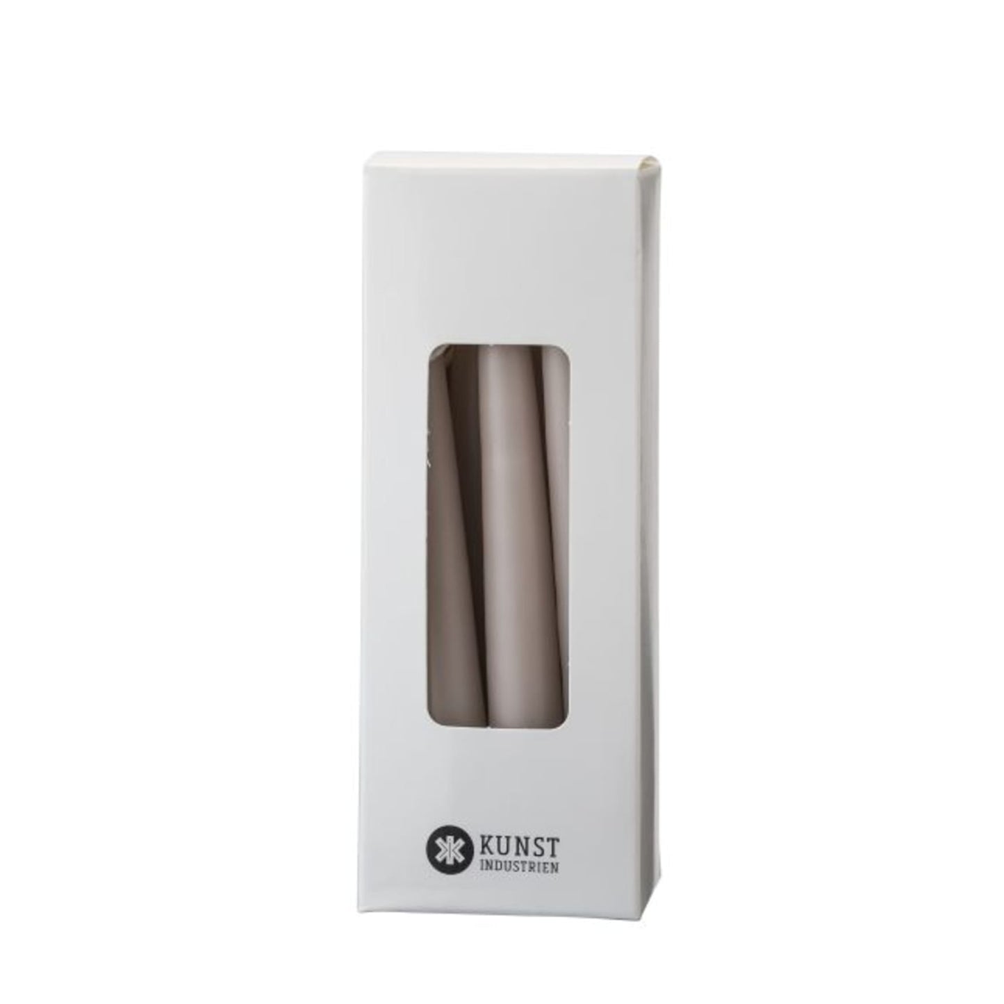 Kunstindustrien Kerzen klein leinen 12 cm in Box