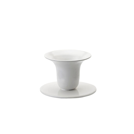 Kunstindustrien Kerzenhalter Mini Bell weiß für 13 mm Kerzen