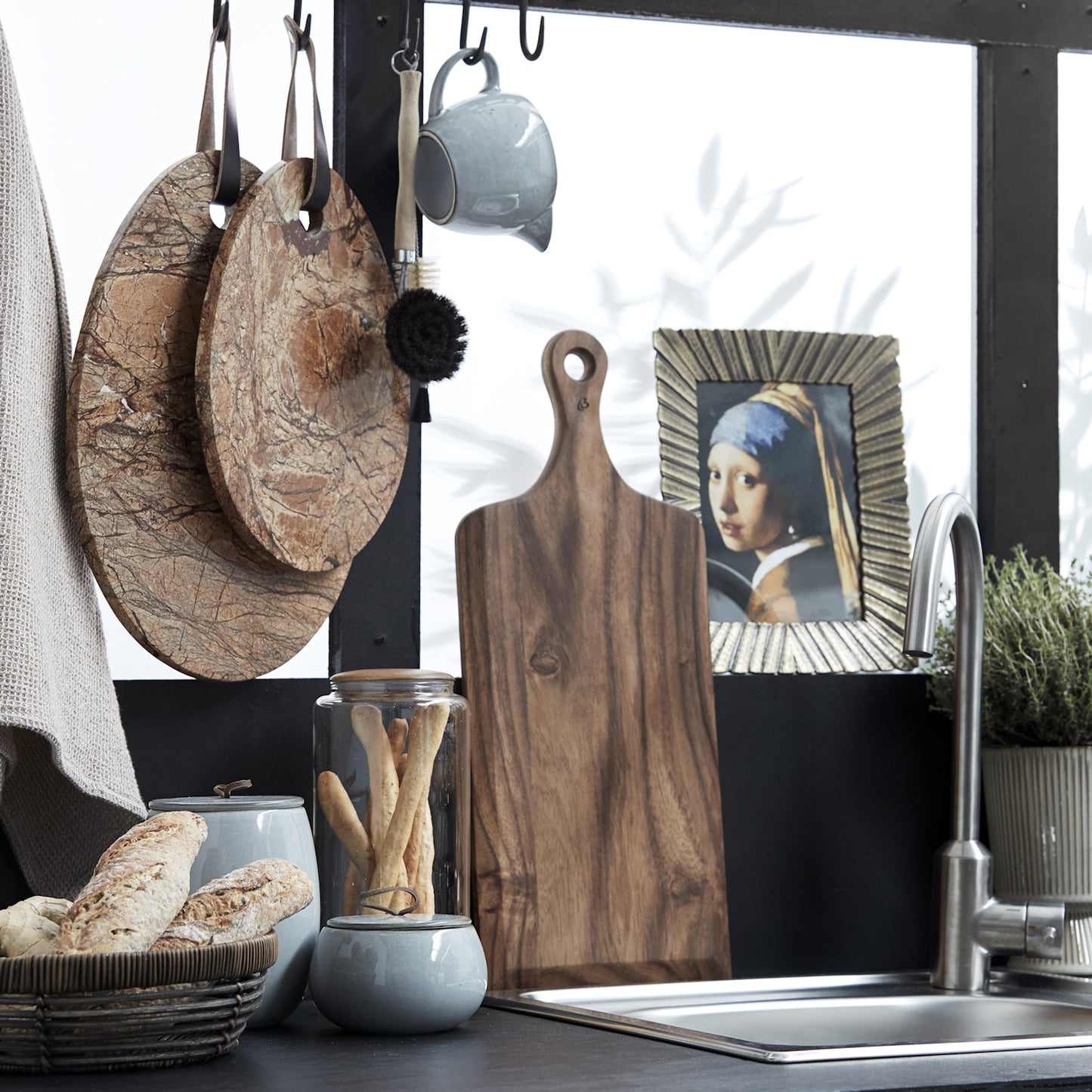 Lene Bjerre Dose Amera H 7,5 cm grau