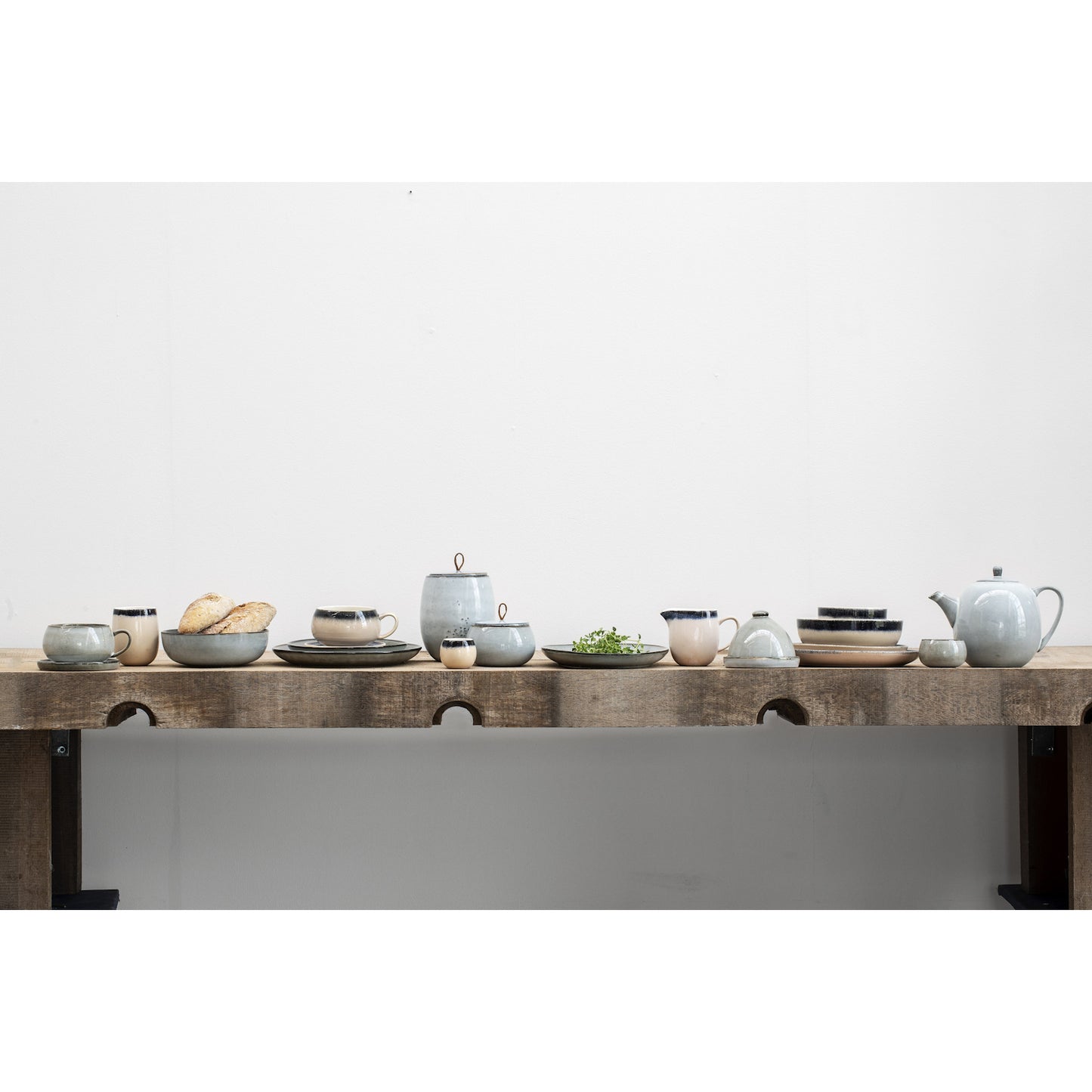 Lene Bjerre Dose Amera H 10,5 cm grau