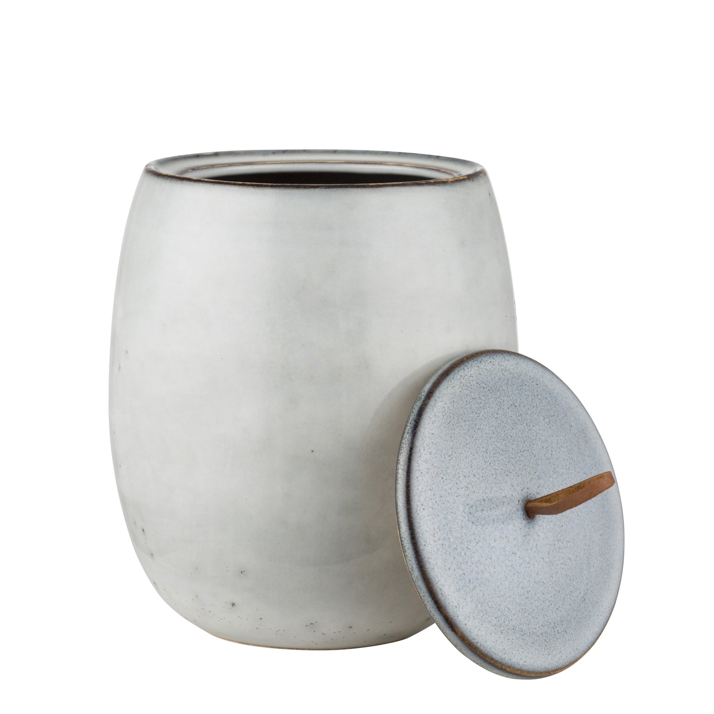 Lene Bjerre Dose Amera H 16 cm grau
