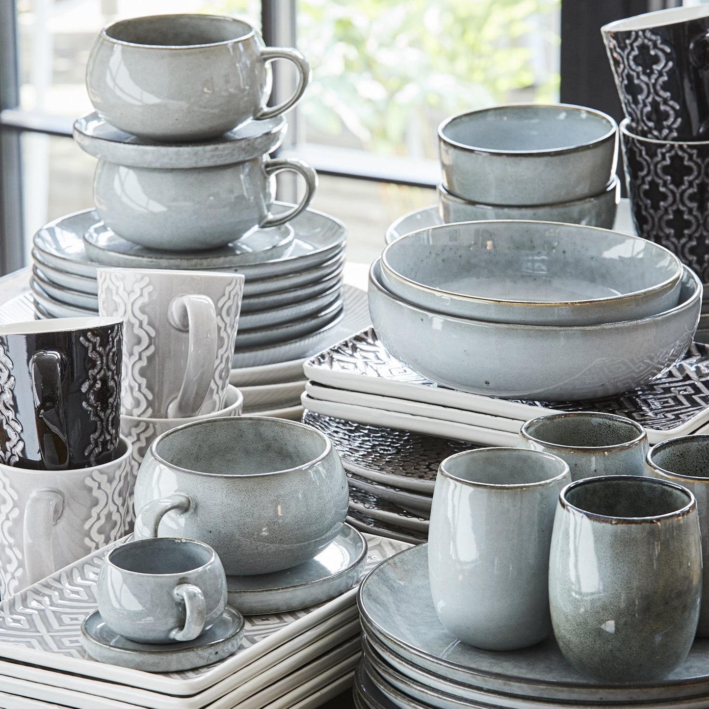 Lene Bjerre Schale Amera Ø 12 cm grau