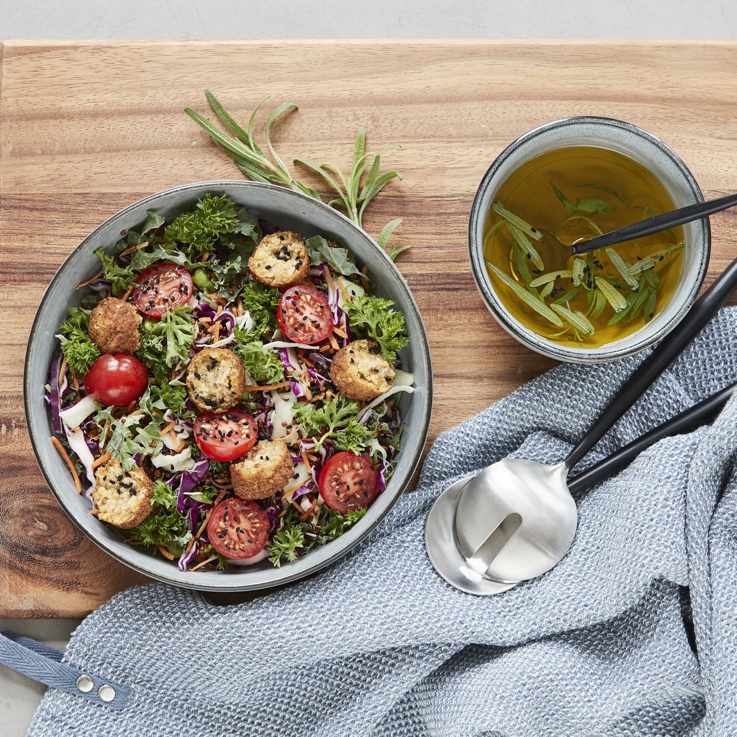 Lene Bjerre Schale Amera Ø 12 cm grau