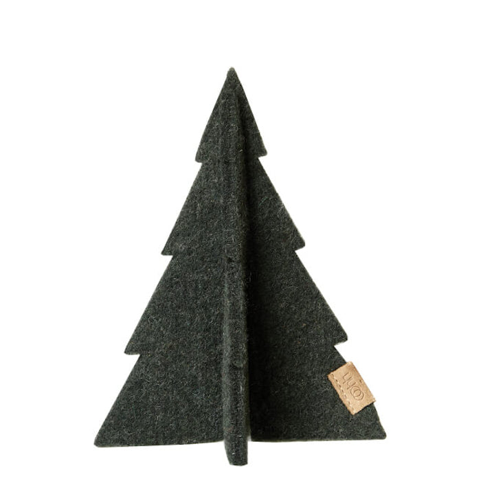 Lübech OOhh Weihnachtsbaum aus Glerups Wolle H18 cm grün