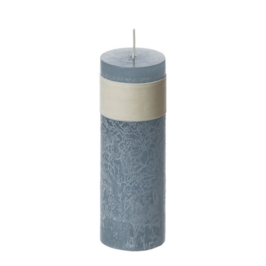 Timber® Stumpenkerze blue ocean 5x20 cm