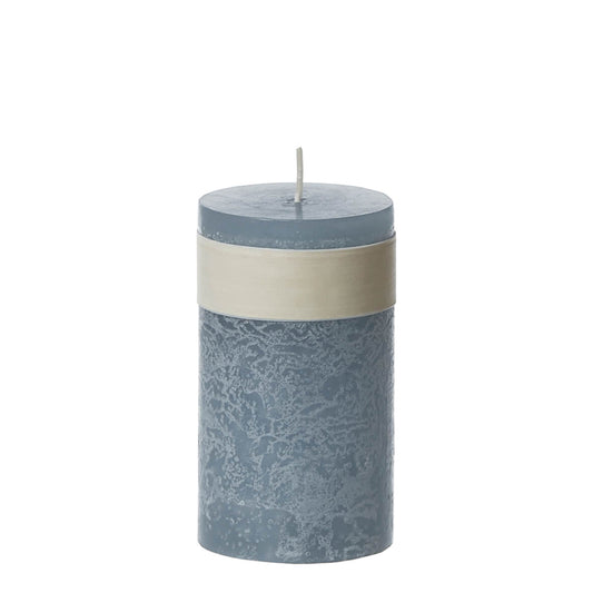Timber® Stumpenkerze Blue Ocean 8x15 cm