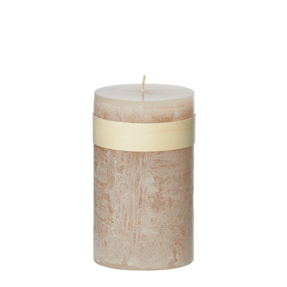 Timber® Stumpenkerze Moon 8x15 cm