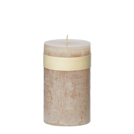 Timber® Stumpenkerze Moon 8x15 cm