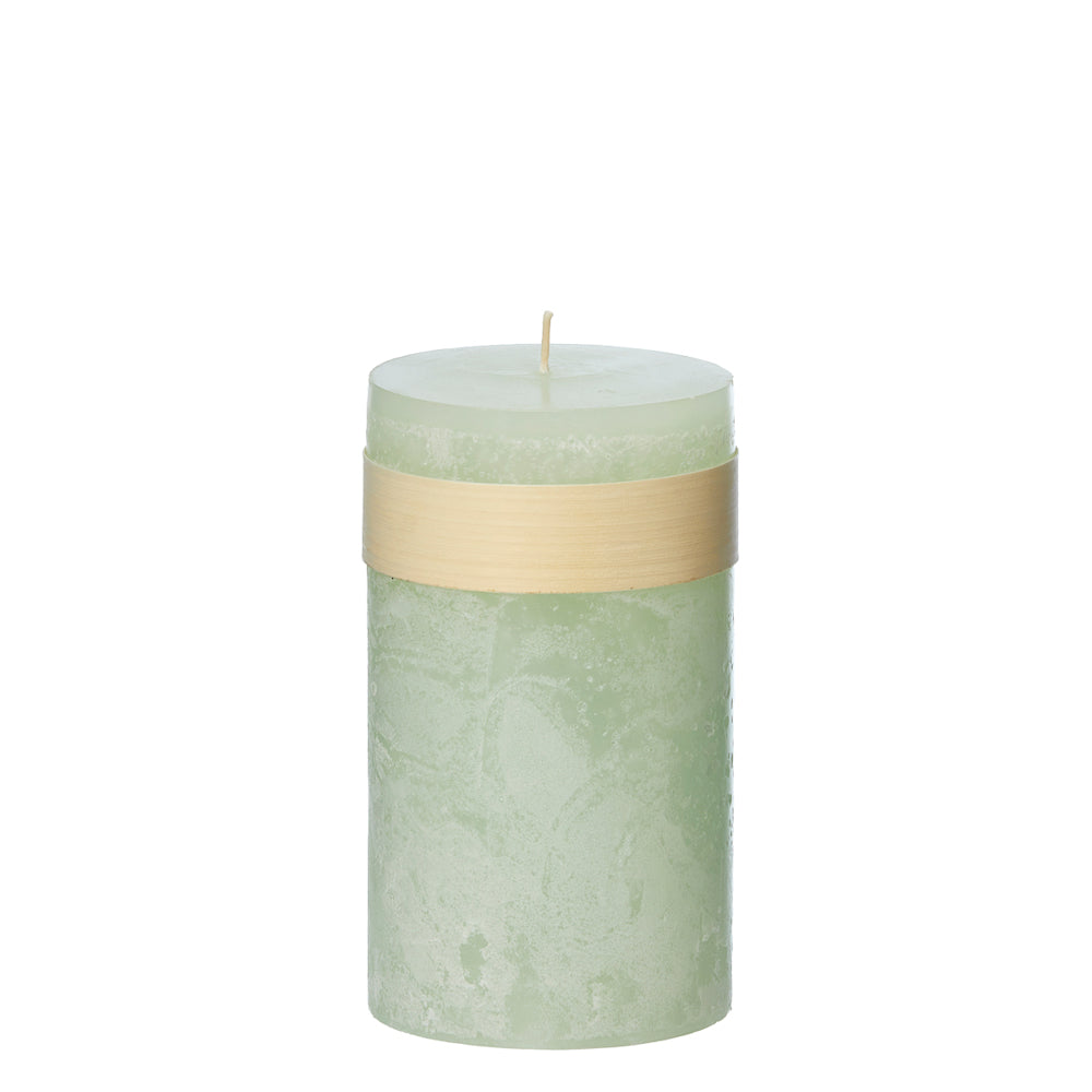 Timber® Stumpenkerze Ocean Mist 8x15 cm
