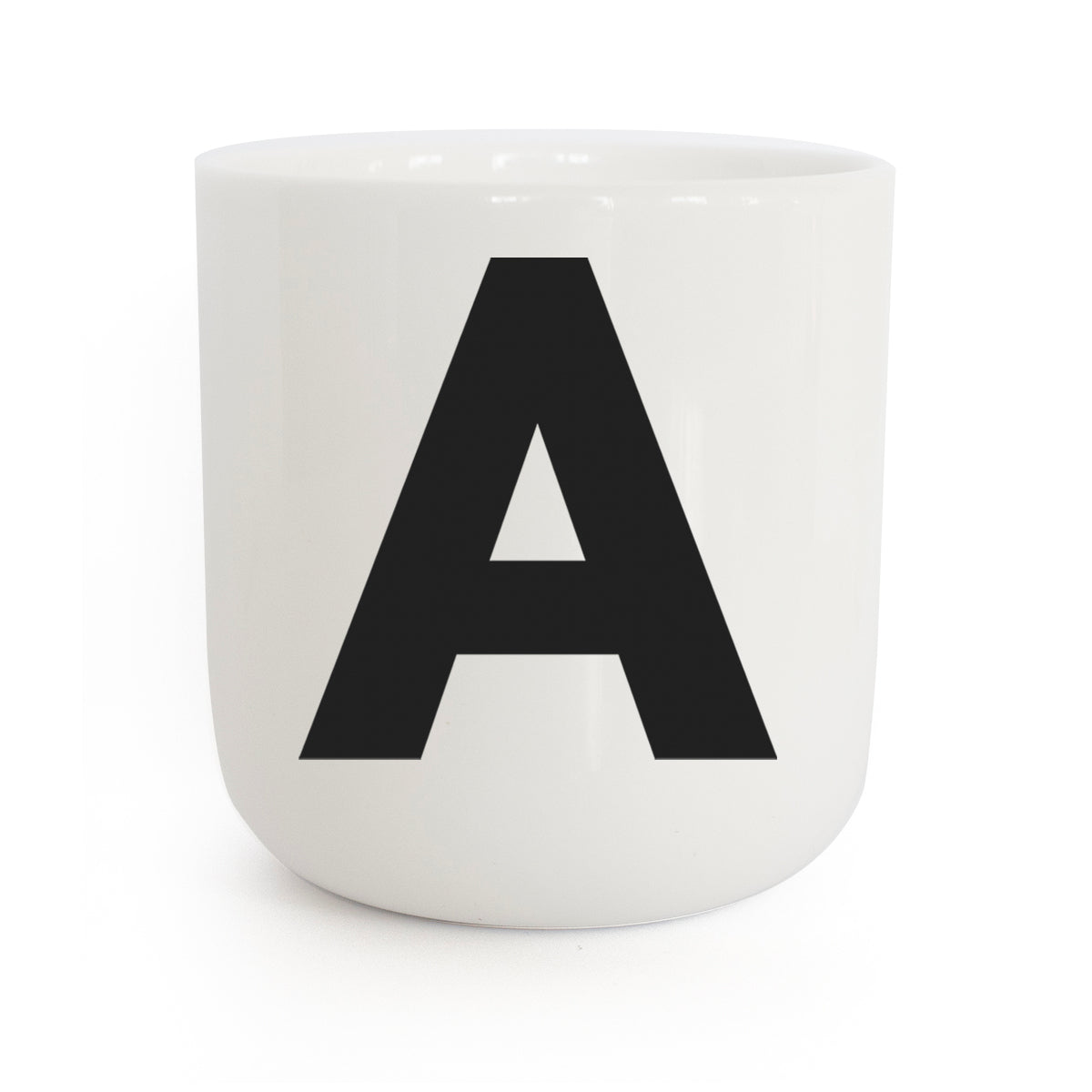 PLTY Design-Becher Classic Letter A