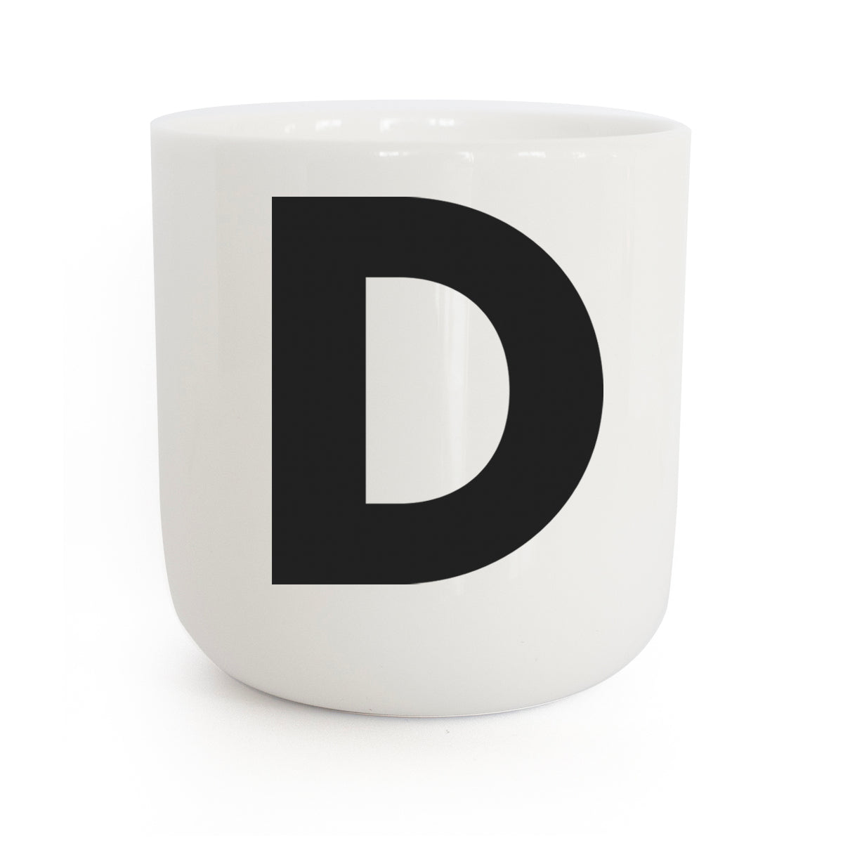 PLTY Design-Becher Classic Letter D
