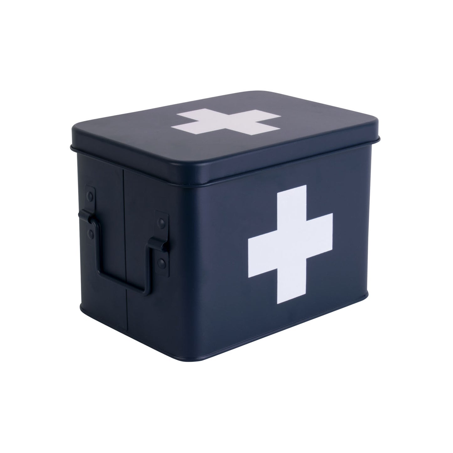 Present Time Medizinbox medium dunkelblau