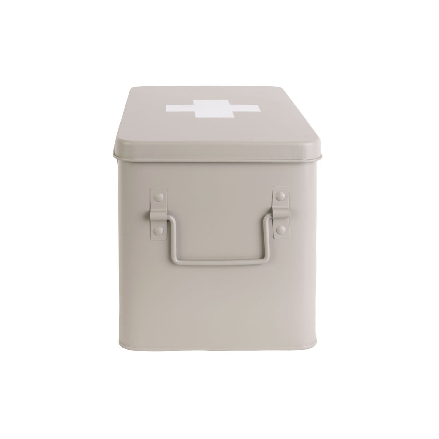 Present Time Medizinbox large warmgrau