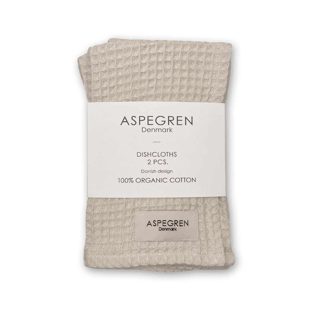 Aspegren Design Spültuch north light beige 2er Pack