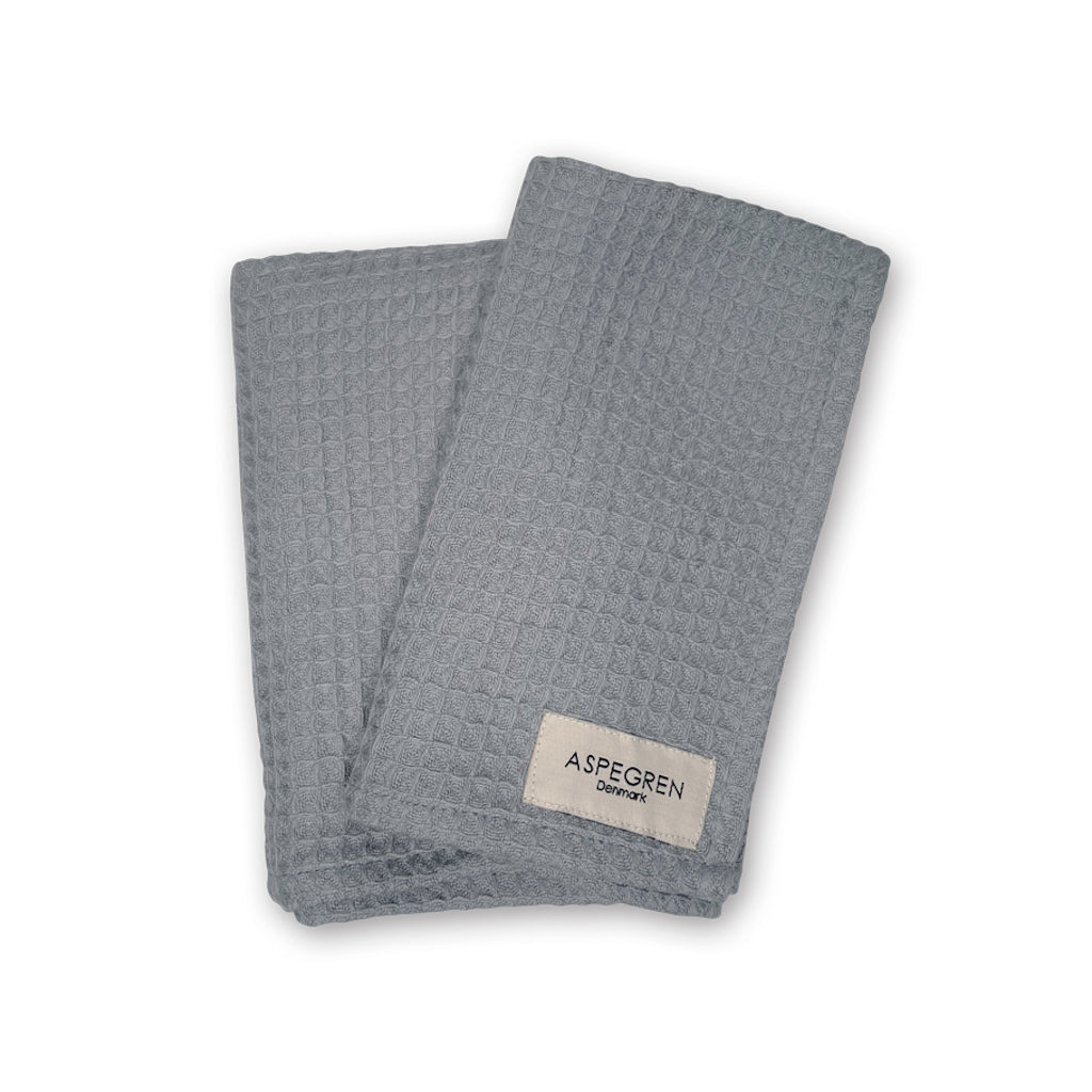 Aspegren Denmark Spültuch North taubenblau 2er-Set