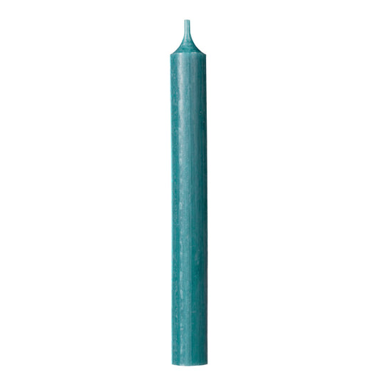 Branded by Kerze turquoise 19,5 cm