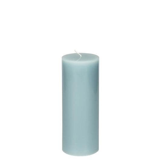Branded by Smooth Stumpenkerze sea blue Ø 6,4x16 cm