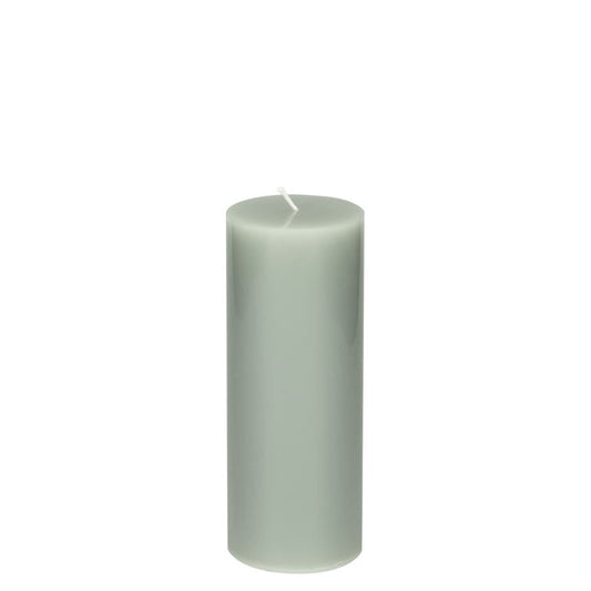 Branded by Smooth Stumpenkerze steelgrey Ø 6,4x16 cm