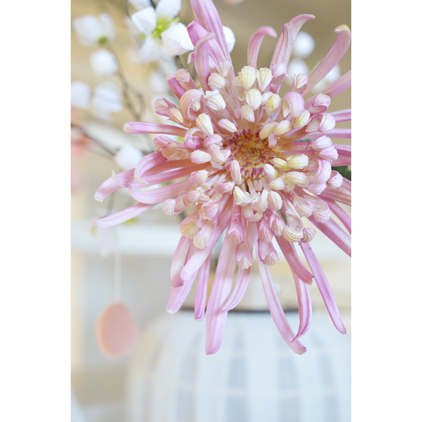 Delight Department Filzei pfirsich Dekohänger