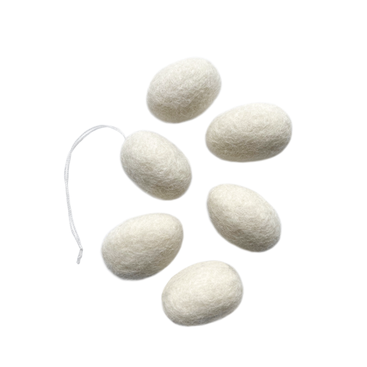 Delight Department Filzei weiß Dekohänger