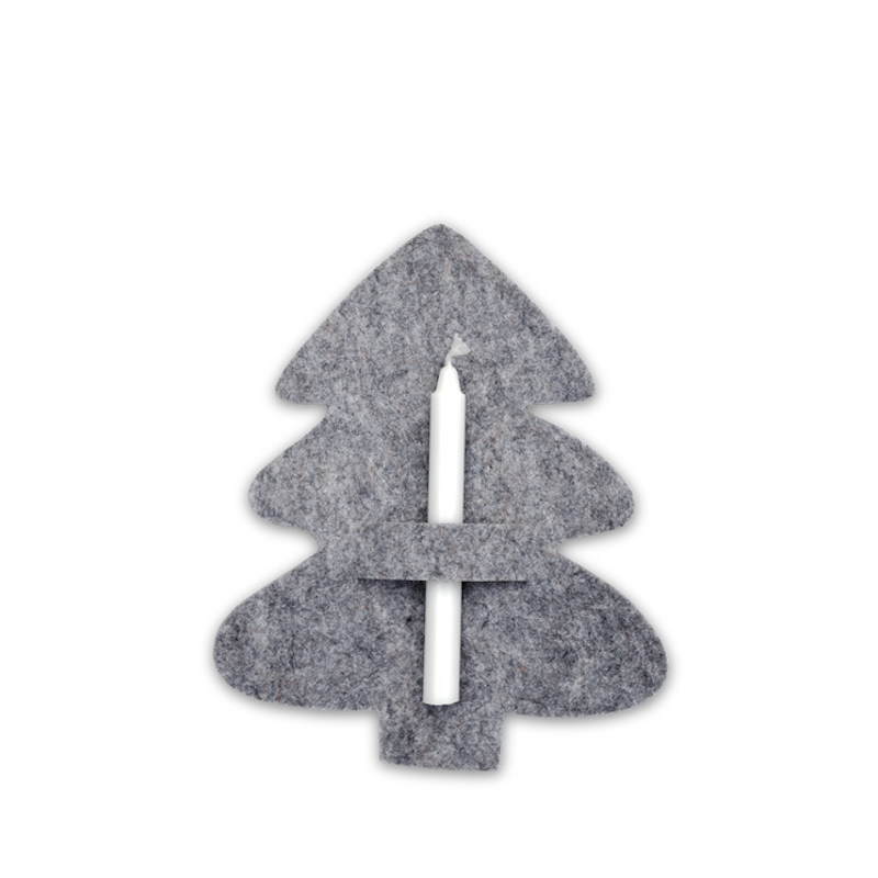 Delight Department Serviettenhalter Filzbaum grau