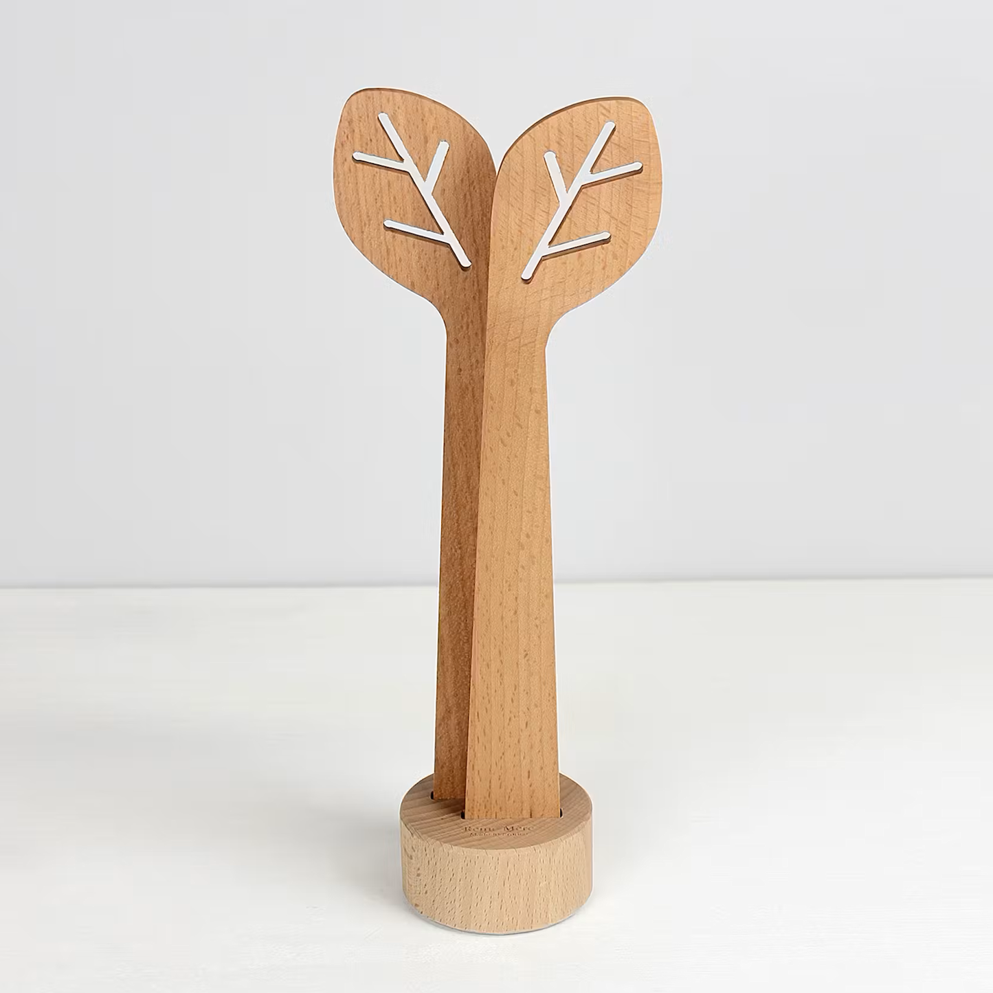 Designstudio Reine Mère Salatbesteck Blätter