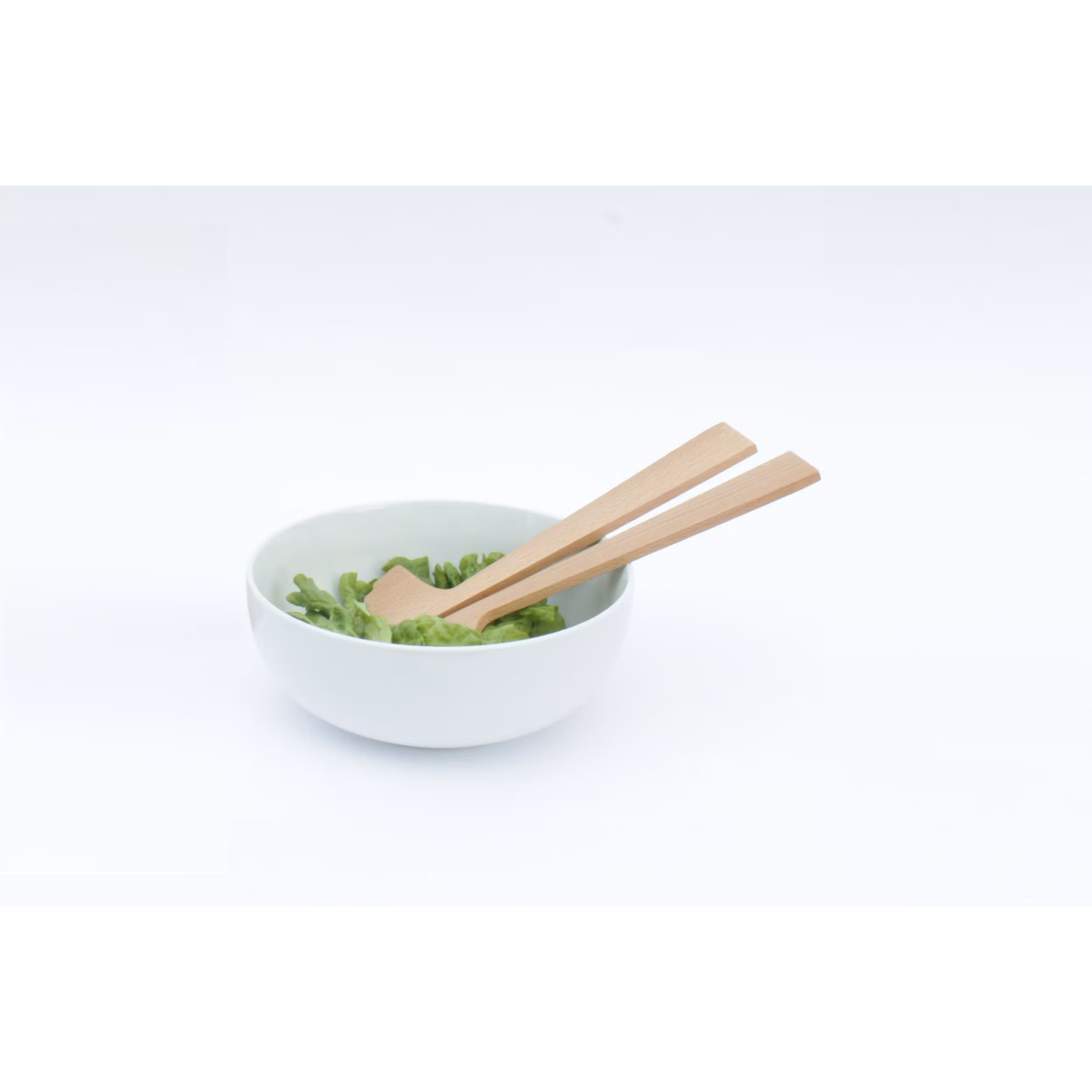 Designstudio Reine Mère Salatbesteck Ginkgo