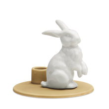 Lade das Bild in den Galerie-Viewer, Dottir Nordic Design Kerzenhalter Sweet Stories Hase mustard
