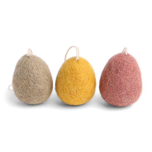 Gry & Sif Eier bunt burnt 3er-Set