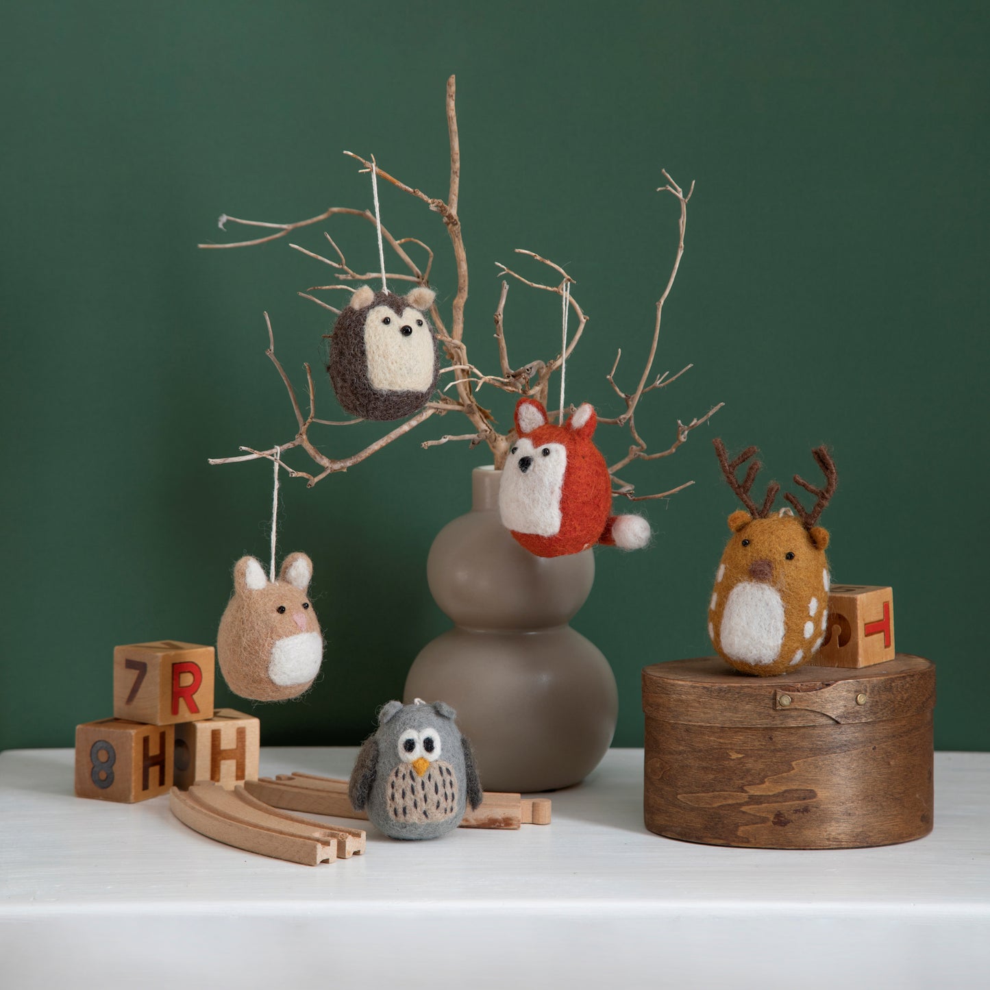 Gry & Sif Filz Waldtiere