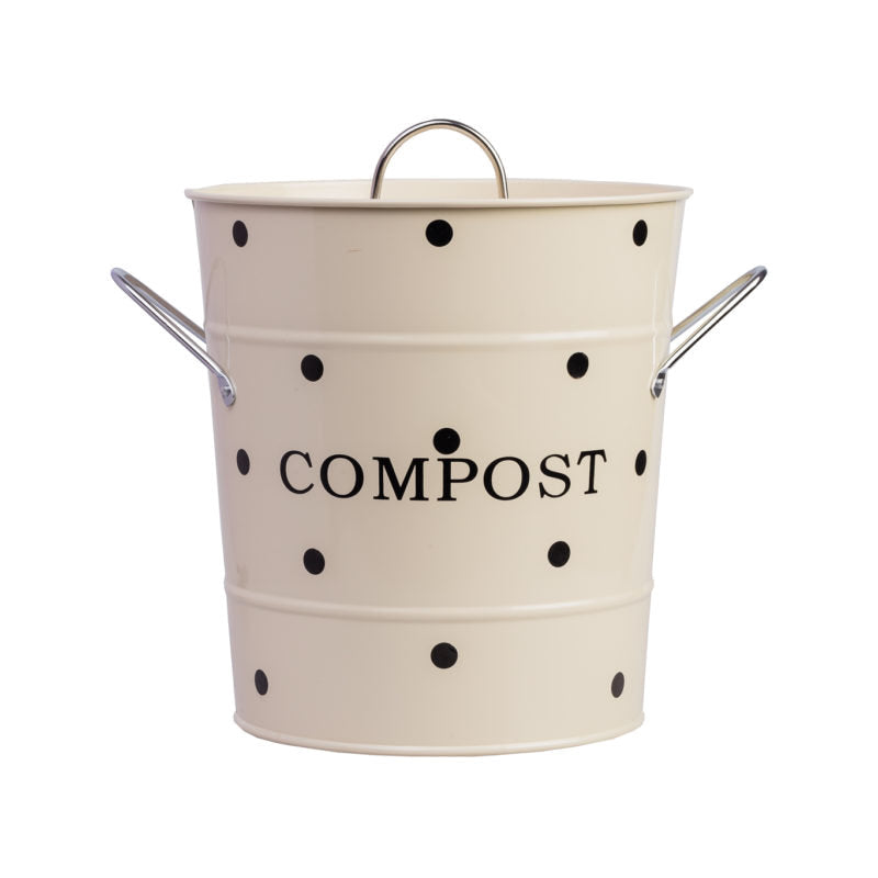 Isabelle Rose Kompostbehälter Compost beige