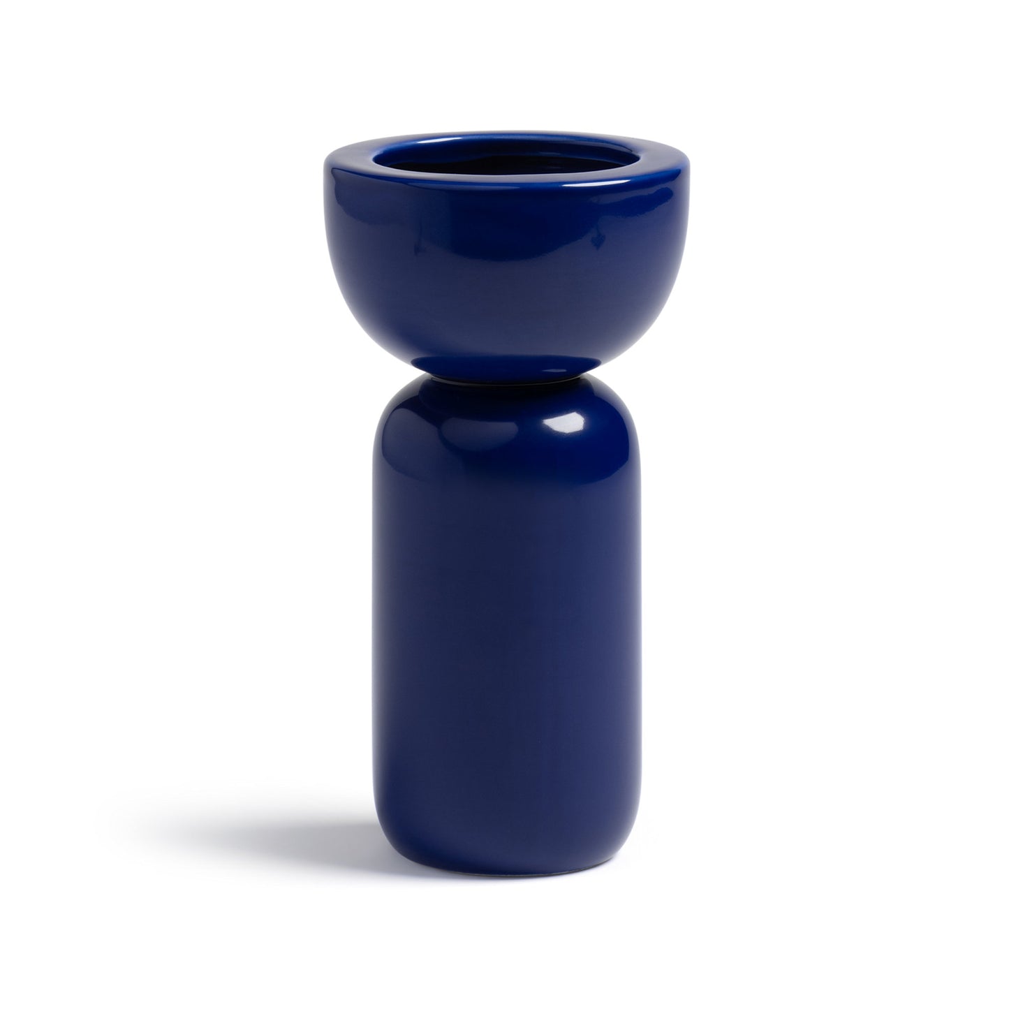 &klevering Vase stack blau