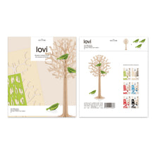 Lade das Bild in den Galerie-Viewer, Lovi Baum mit Minivögeln Design Dekoobjekt Birke
