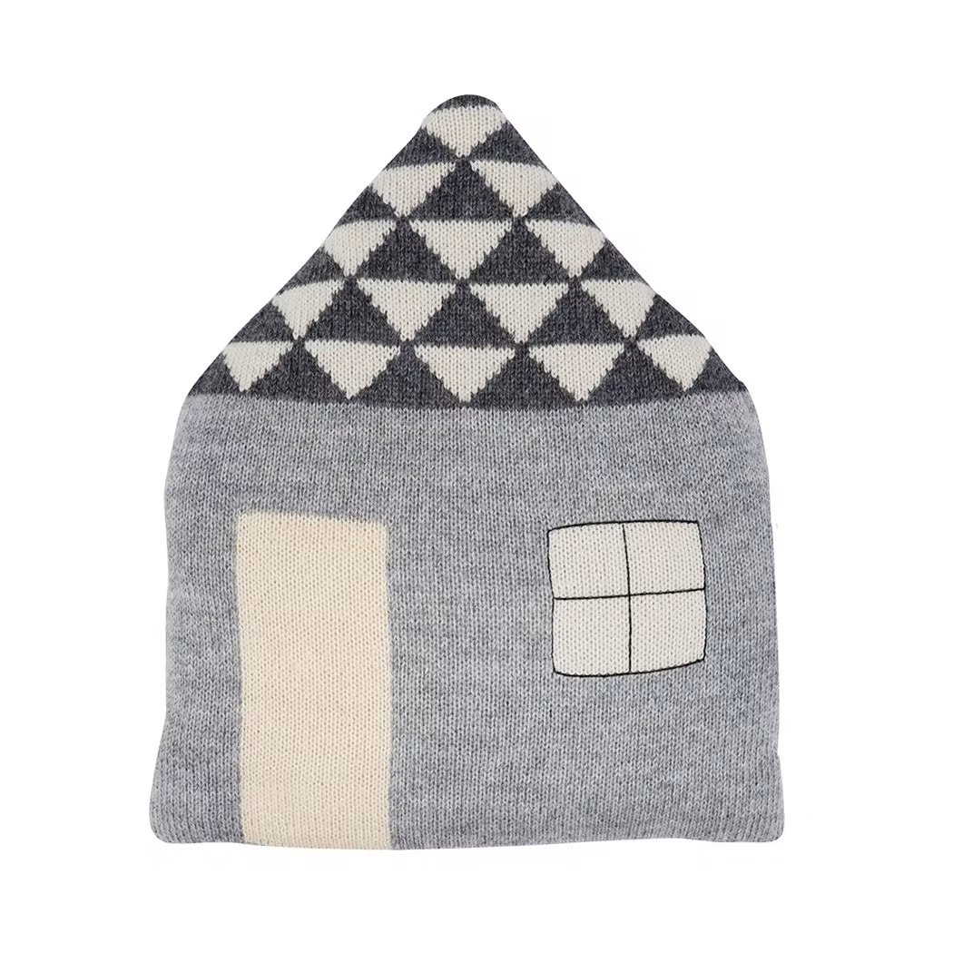 Luckyboysunday Lieblingsplatz Stuhlkissen grau