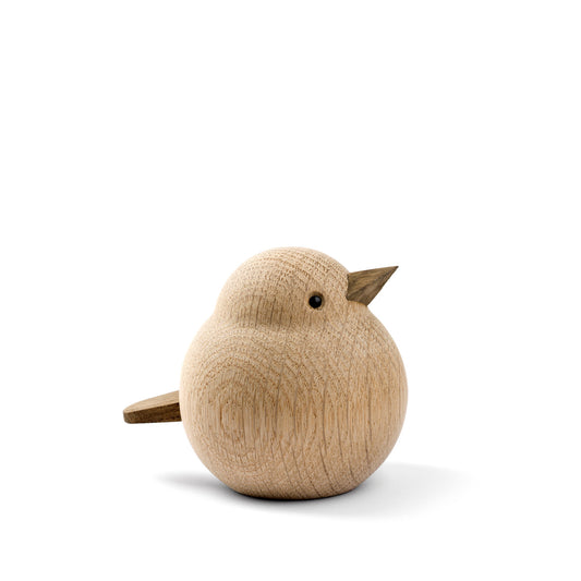 Novoform Design Dekofigur Mama Spatz Eiche natur