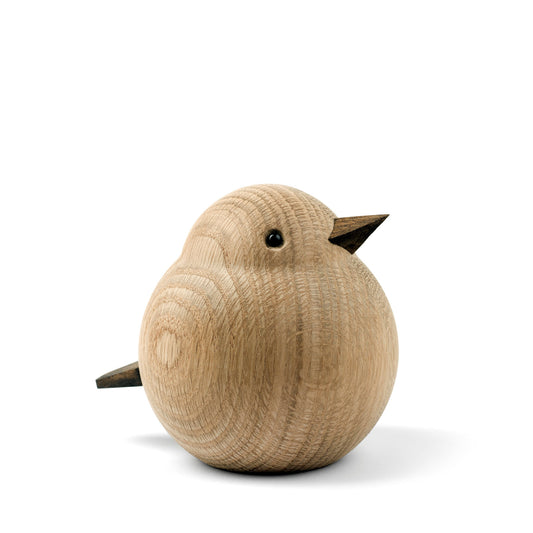 Novoform Design Dekofigur Papa Spatz Eiche natur