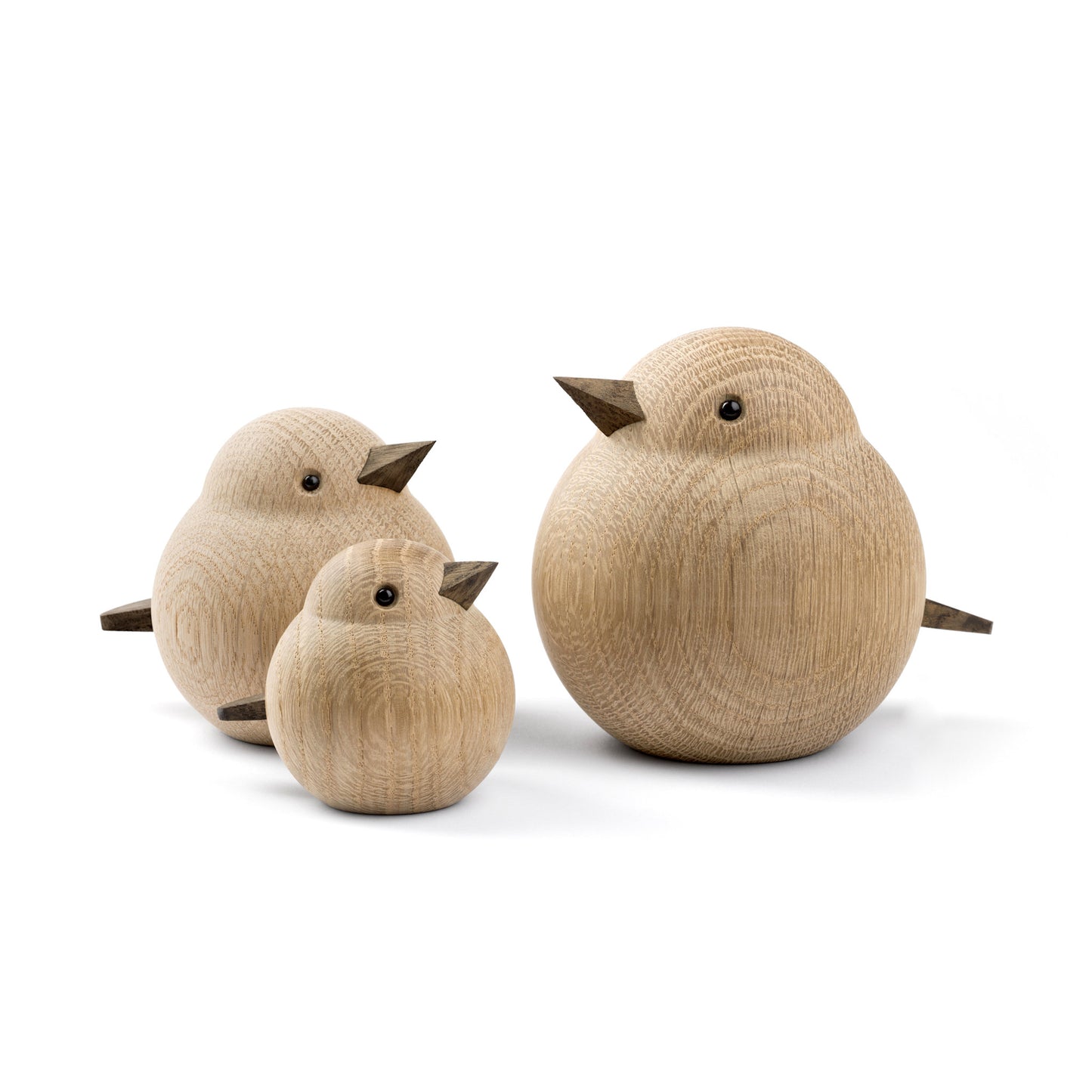 Novoform Design Dekofigur Papa Spatz Eiche natur