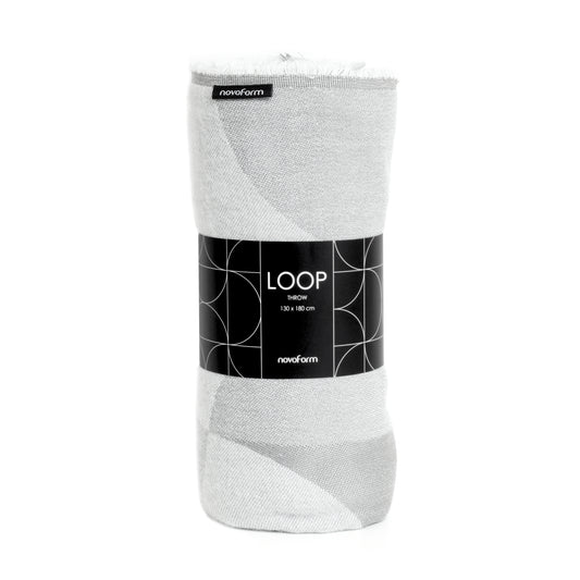 Novoform Design Plaid Loop hellgrau