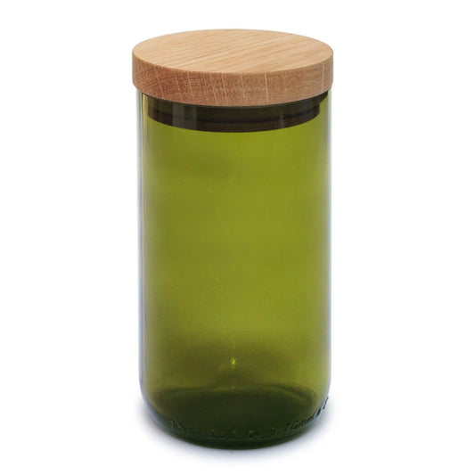 side by side Design Vorratsglas 450 ml grün